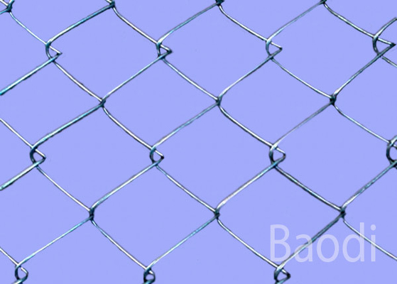 Cerco de fio Chain galvanizado eletro com cargo, tela alta da cerca do elo de corrente