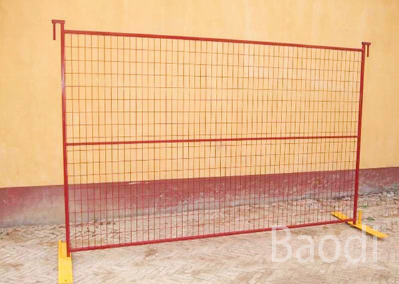 Painéis portáteis galvanizados da cerca, barricadas eretas livres do controle de multidão