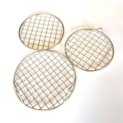 2cm/5cm Pernas/Pés Rede de churrasco antiaderente Construção metálica conveniente para limpeza sem esforço e churrasco perfeito