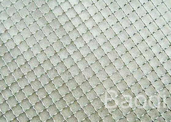 Fio frisado de aço inoxidável Mesh Corrosion Resistant do Oem 1.25mm
