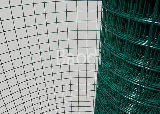 A cerca animal Pvc Coated 1x1 Ss solda o calibre de Mesh Green Color 19