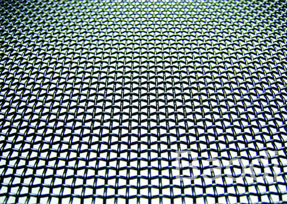 Aço da oxidação de Stainlesss o anti frisou o fio Mesh Galvanized Woven Square Grid