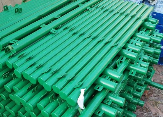 Cargo do círculo da cor verde 1,8 M Welded Wire Mesh Fencing Pvc Coated With