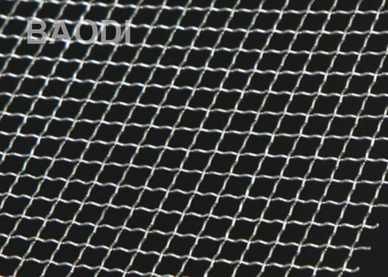Fio frisado 1 polegada Mesh Woven Square Acid Resistant