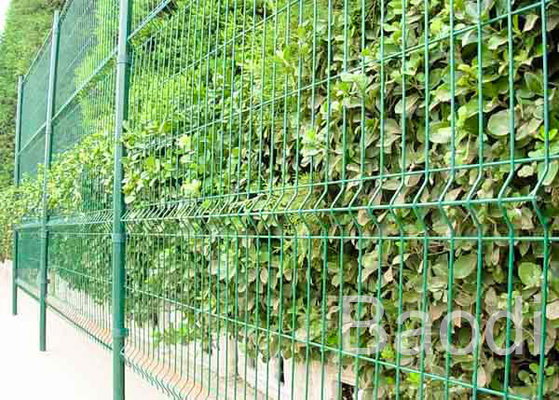 3 - O jardim de 6 milímetros que cerca a rede de arame, vinil revestiu o fio soldado que cerca para o parque