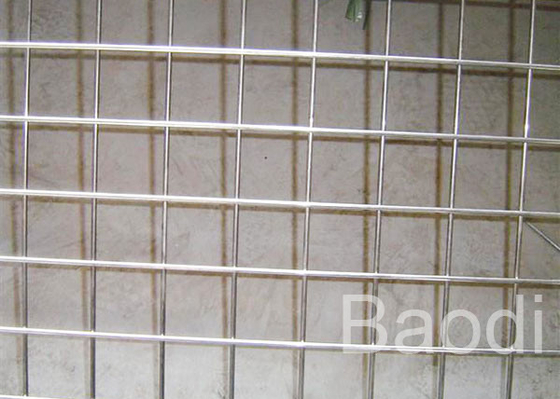 Cerco de fio firme do porco da estrutura com grade quadrada, painéis de aço galvanizados da cerca da malha