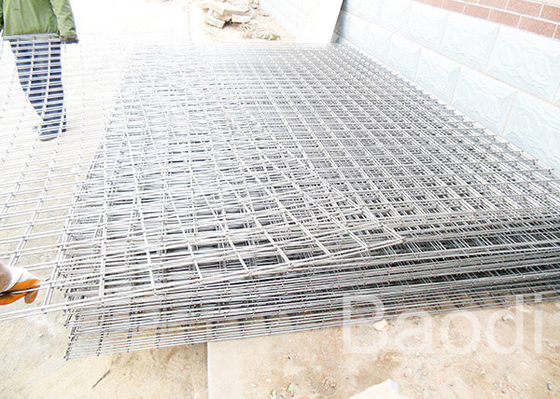 A folha da rede de arame SS304 soldada faz sob medida 0,5 - 2.4m largura, folhas de aço galvanizadas da malha