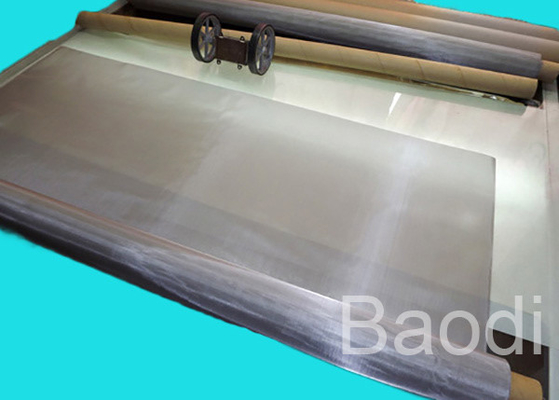 Desgaste - tela de rede de arame de aço inoxidável tecida resistente Rolls para a indústria do alimento/medicina