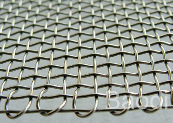 Folhas tecidas galvanizadas da rede de arame do mergulho quente, malha tecida suave do metal do fio de aço