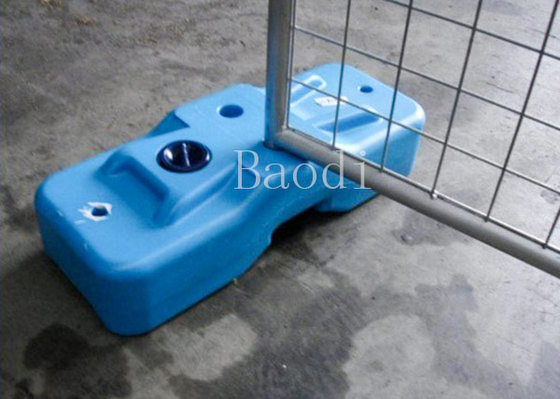 Ferro galvanizado flexível do carbono da malha de 60 x de 150mm cerca provisória para parques de estacionamento