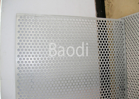 O furo galvanizaram chapa de aço perfurada para minar/acústico redondo/indústria alimentar
