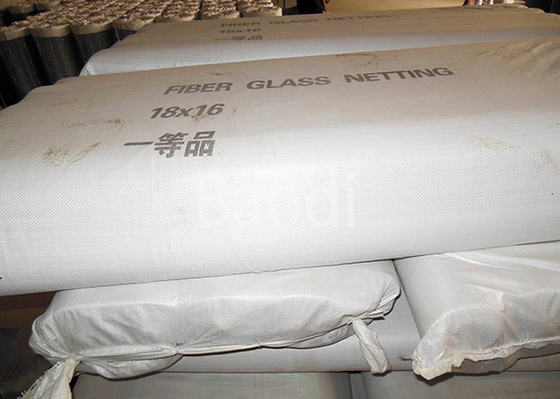 Malha da tela da mosca de 18 x 16 janelas com material de aço inoxidável/alumínio/fibra de vidro