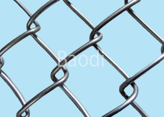 Tela da privacidade da cerca do elo de corrente, baixos painéis da cerca do ciclone do fio de aço carbono