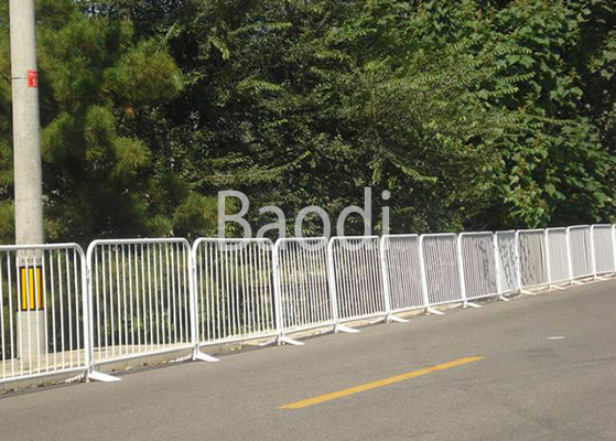 Os painéis provisórios galvanizados da cerca do aço carbono para a atividade exterior/concerto mostram