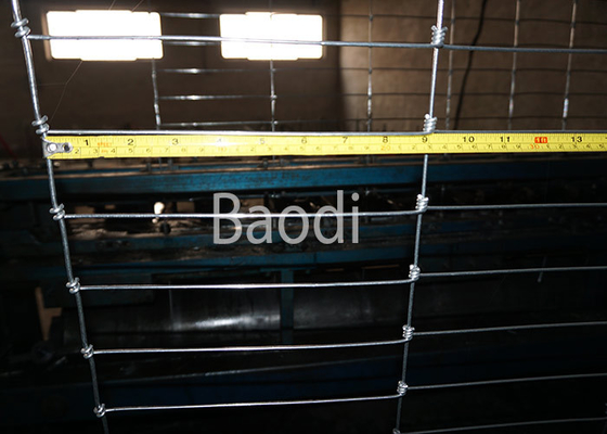 Cerca de fio tecida galvanizada do campo 56 polegadas de altura para o cerco dos rebanhos animais