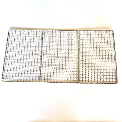 260 / 300mm comprimento Grill Barbecue Wire Mesh e Grill Barbecue Mesh Ferramentas de cozinha com grades de grelha de aço inoxidável