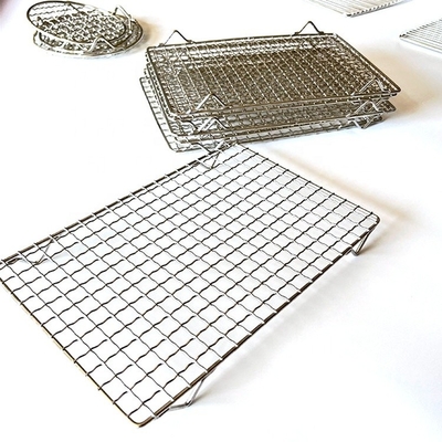 Painel redondo Diâmetro 13-60cm Grelha de Grelho de Carvão Durável para cozinhar ao ar livre