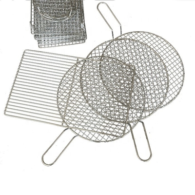 2cm/5cm Pernas/Pés Rede de churrasco antiaderente Construção metálica conveniente para limpeza sem esforço e churrasco perfeito