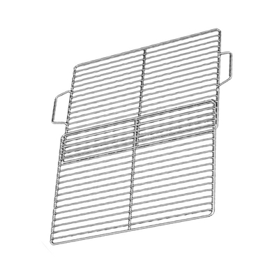 Rack de cozinha de aço inoxidável personalizado para Grill de Carvão Especialista Grilling Feito sem esforço e resistente ao calor
