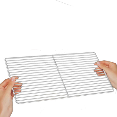 Rack de cozinha de aço inoxidável personalizado para Grill de Carvão Especialista Grilling Feito sem esforço e resistente ao calor