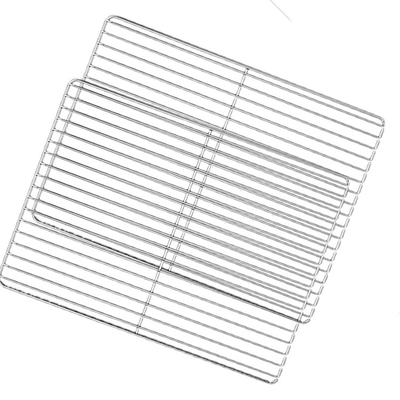 Rack de cozinha de aço inoxidável personalizado para Grill de Carvão Especialista Grilling Feito sem esforço e resistente ao calor