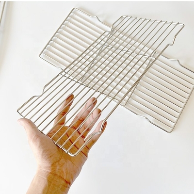 Outros acessórios Grill de churrasco sem fumo reutilizável Grelha de painel redondo Diâmetro 13-60cm para churrasco saudável e fácil