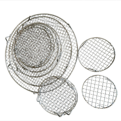 Rede de fio de churrasco ajustável Espaço de churrasco personalizável para cozinheiros perfeitos em configuração redonda ou retangular