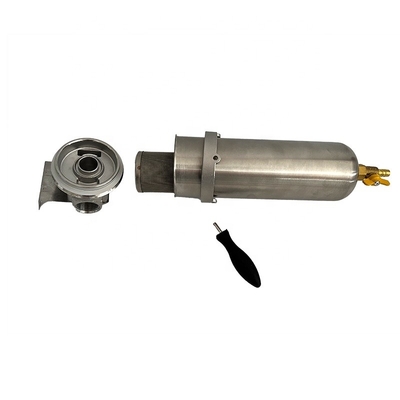 Operação manual Capela de filtro de aço inoxidável personalizável com interface NPT/BSPT de 1&quot; e funcionalidade controlada por aplicativo