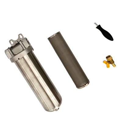 Filtro DEF polido entrada/saída 1/2&quot; / 3/4&quot; / 1&quot; para ajuste universal em vários veículos e equipamentos a diesel