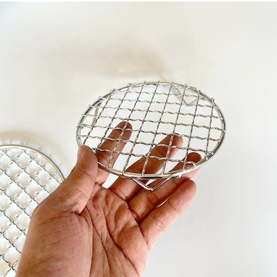 Grelha Rectangular Reforçada Grade Comercial Grade Grill Barbecue Wire Mesh para cozinha final e outros acessórios