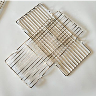 Grelha Rectangular Reforçada Grade Comercial Grade Grill Barbecue Wire Mesh para cozinha final e outros acessórios