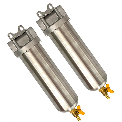Casa de filtro DEF de aço inoxidável 316 polido perfeita para proteção de sistema SCR de longa duração e pré-filtração doméstica