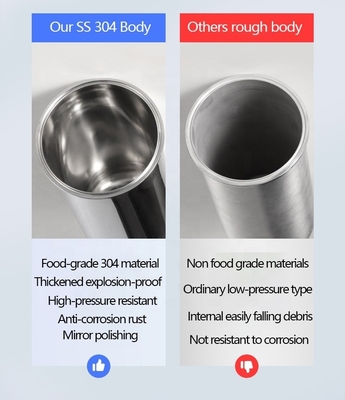 SS 304/316 Pré-filtro de aço inoxidável resistente à ferrugem impresso a laser para proteção domiciliar duradoura