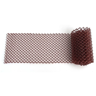 Cortina de malha decorativa de alumínio elegante e leve para interiores modernos 1.27kgs/m2 Serviço de corte fornecido