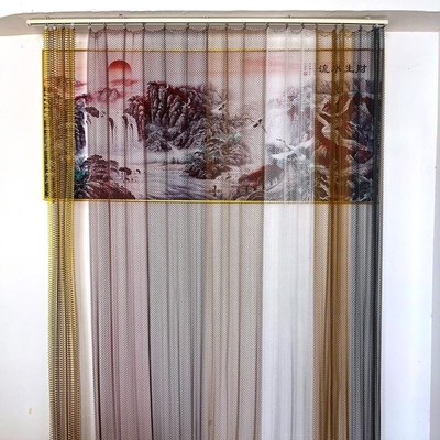 Cortinas de malha de alumínio A solução decorativa perfeita para espaços modernos e contemporâneos
