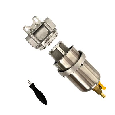 10" Cartucho de filtro Sistema de pré-filtração doméstico de aço inoxidável para água potável limpa NPT