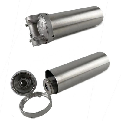 Melhore o sistema de água da sua casa com um pré-filtro de 15 cm feito de aço inoxidável