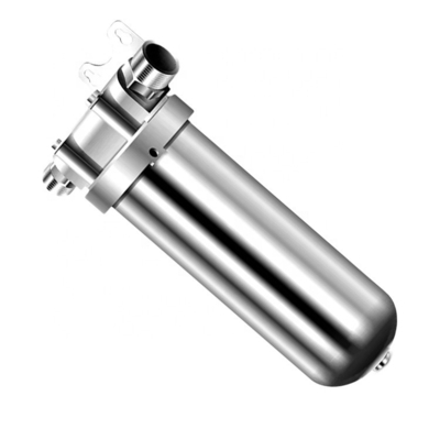 Prefiltro de aço inoxidável polido de 10" para o sistema de purificação de aço de fluxo