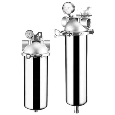 20&quot; pré-filtro concebido para casas urbanas Mofo privado Proteção avançada aço inoxidável compacto resistente à corrosão