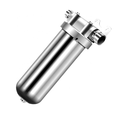 Prefiltro de aço inoxidável modular de fluxo comprimento de cartucho de filtro de 10&quot; para SS304/SS316 e tipo de pressão comum
