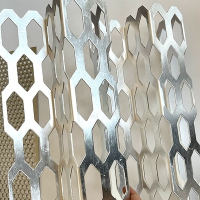 Material de filtro Design de painéis versáteis de metal personalizado Perf para qualquer arquitetura e aplicação industrial 0,5-3,0m