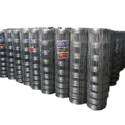 Invencível controle de gado Galvanizado malha de arame Galvanizado vedação de gado com estrutura de metal e 10/15/20/25cm espaçamento de arame vertical