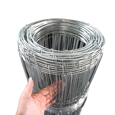 Invencível controle de gado Galvanizado malha de arame Galvanizado vedação de gado com estrutura de metal e 10/15/20/25cm espaçamento de arame vertical