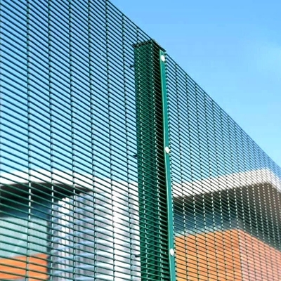 Painéis de vedação de malha galvanizados 358 anti-corte Solução durável e à prova de adulteração para locais comerciais industriais