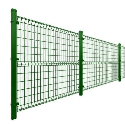 Pvc revestido Heavy Duty 3D Metal Wire Fence Segurança Farm-Friendly Com Design Anti-Climb e 4/ 4.5/ 5mm Diâmetro de fio