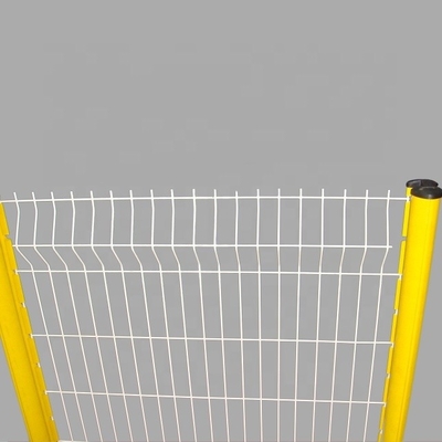 Pvc revestido Heavy Duty 3D Metal Wire Fence Segurança Farm-Friendly Com Design Anti-Climb e 4/ 4.5/ 5mm Diâmetro de fio
