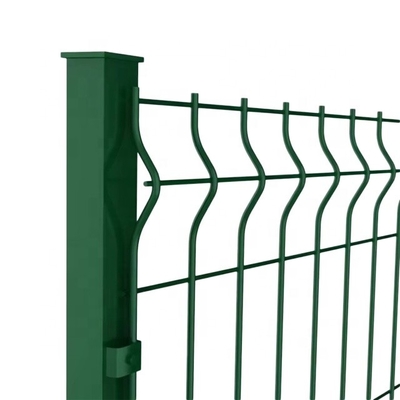 Pvc revestido Heavy Duty 3D Metal Wire Fence Segurança Farm-Friendly Com Design Anti-Climb e 4/ 4.5/ 5mm Diâmetro de fio