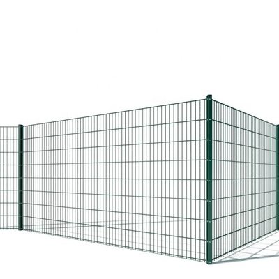 Tamanho de malha 50*200/55*200mm Quadro revestido em PVC Curvy Galvanized 3D Fence Panels para ambientes inovadores e paisagens chiques