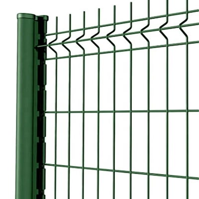 Cercas de malha de arame 3D soldadas com visibilidade melhorada Galvanizado e revestido de PVC Escudo exterior decorativo