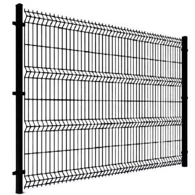 Cercas de malha de arame 3D soldadas com visibilidade melhorada Galvanizado e revestido de PVC Escudo exterior decorativo